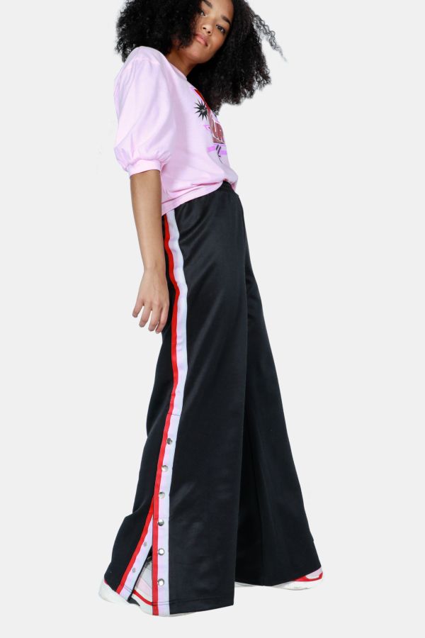 wide leg work trousers