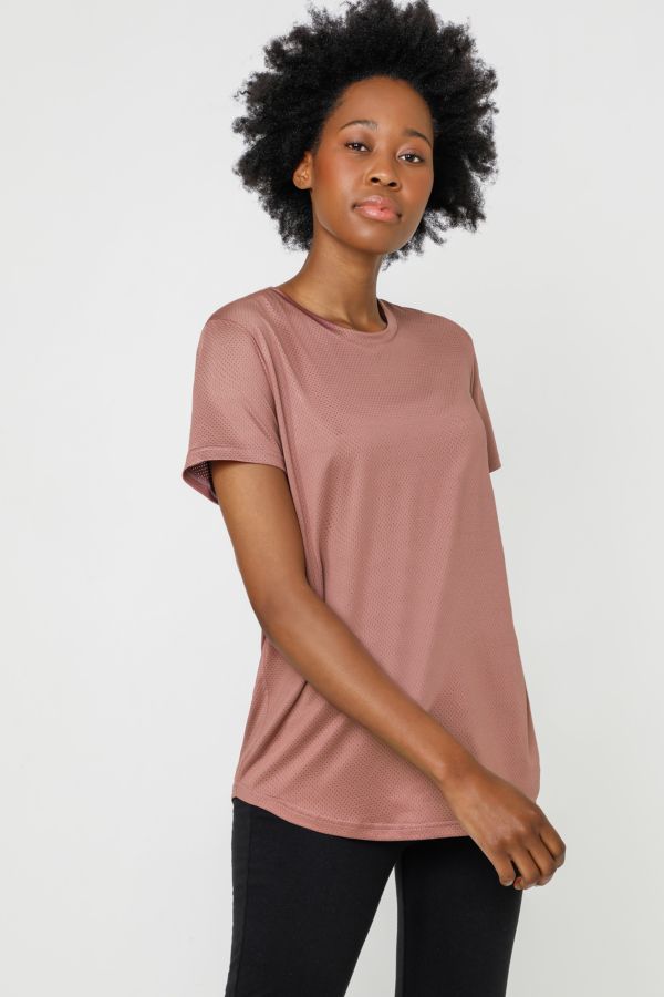 Oversized Mesh T-shirt - Activewear - Shop by Category - Ladies