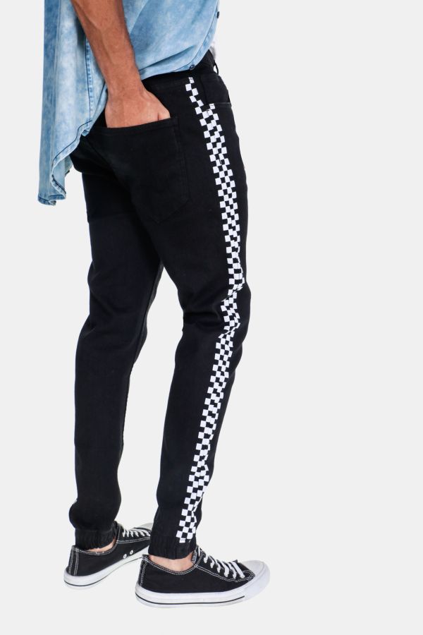 side tape joggers