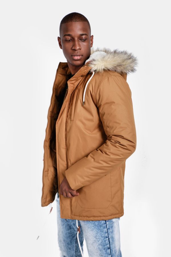 Download Hooded Parka Jacket - Brands