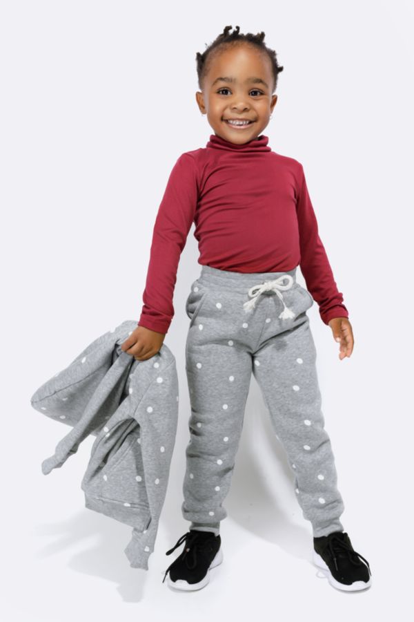 kids grey joggers