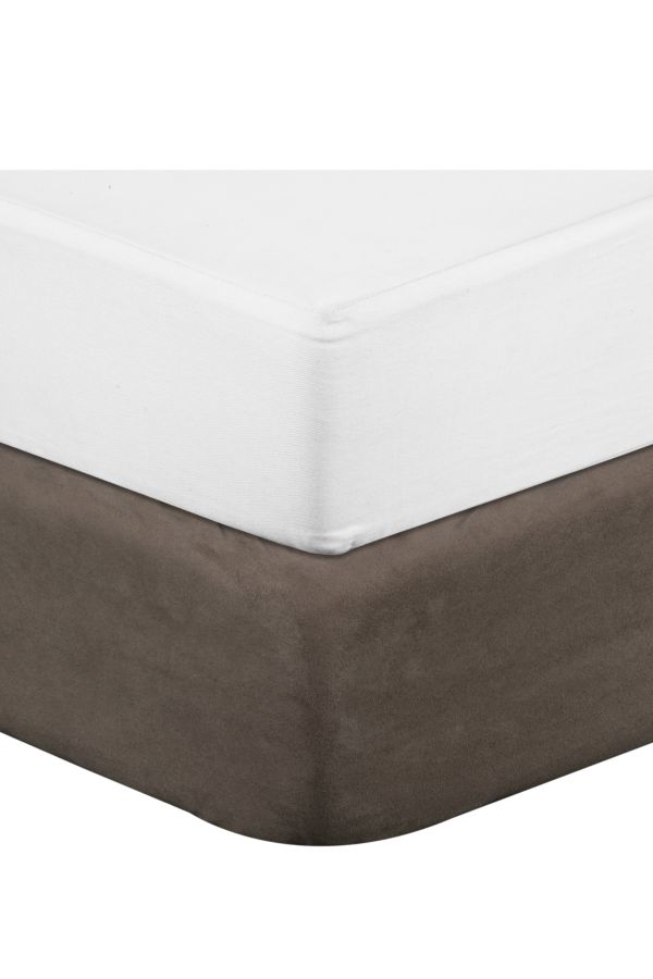 Mock Suede Bed Base Cover Priced To Go Bed Bath Shop