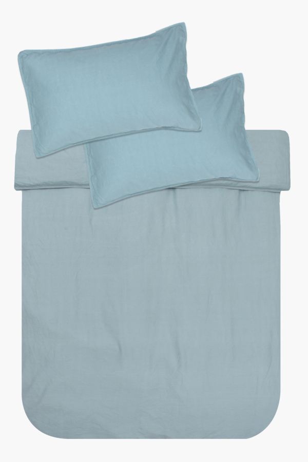 Washed Cotton Duvet Cover Set Shop New In Bed And Bath Shop 4984