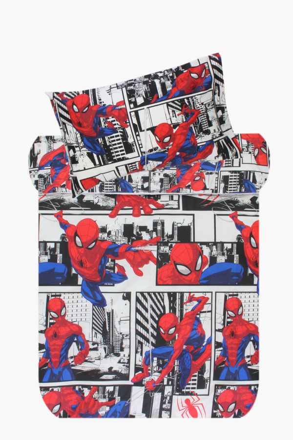 Microfibre Spiderman Duvet Cover Set Duvet Covers Bale Sets