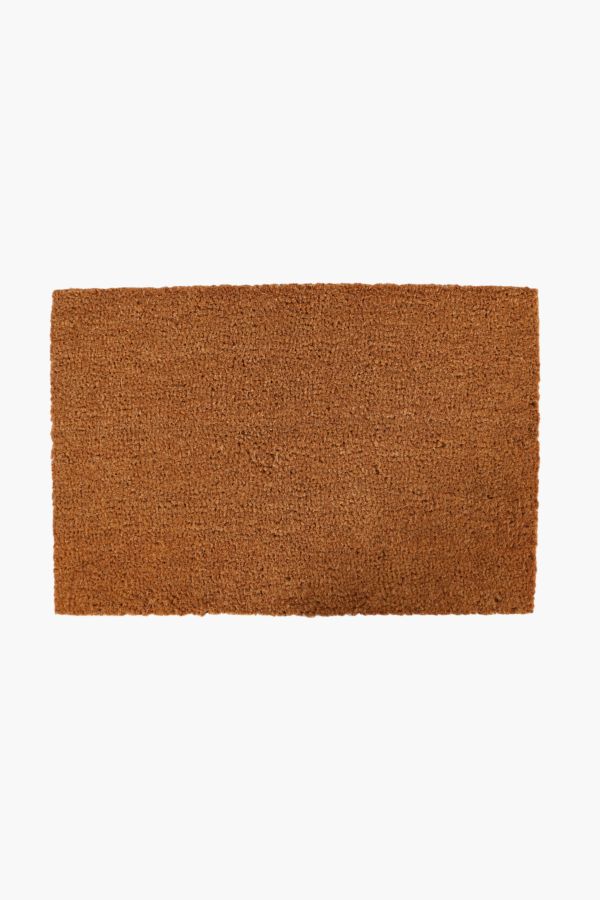 Plain Coir Door Mat, 40x60cm Rugs, Runners & Door Mats Shop Li