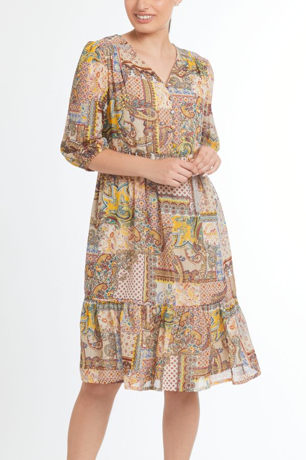 PRINTED DRESS | MILADYS