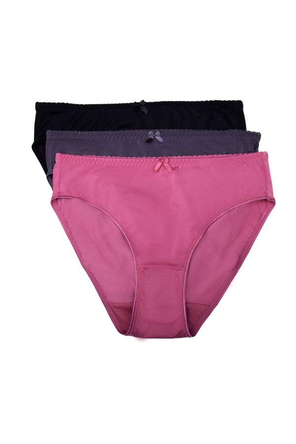 3 PACK HIGH CUT PANTIES | Miladys